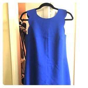 J Crew scallop edge dress